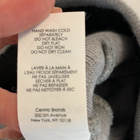 𝅺SPYDER wool blend toque beanie grey - Picture 5 of 5